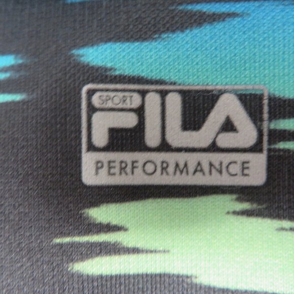 Fila Sport Quarter Zip Pullover Top Size M - Picture 5 of 6